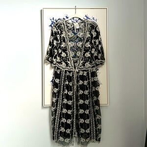 Black and white lace kimono | Music Festival | Coachella | Stagecoach